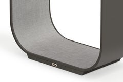 Contour Small Table Lamp in Graphite and Coal by Pablo Designs