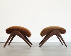 Contour Stools by Vladimir Kagan