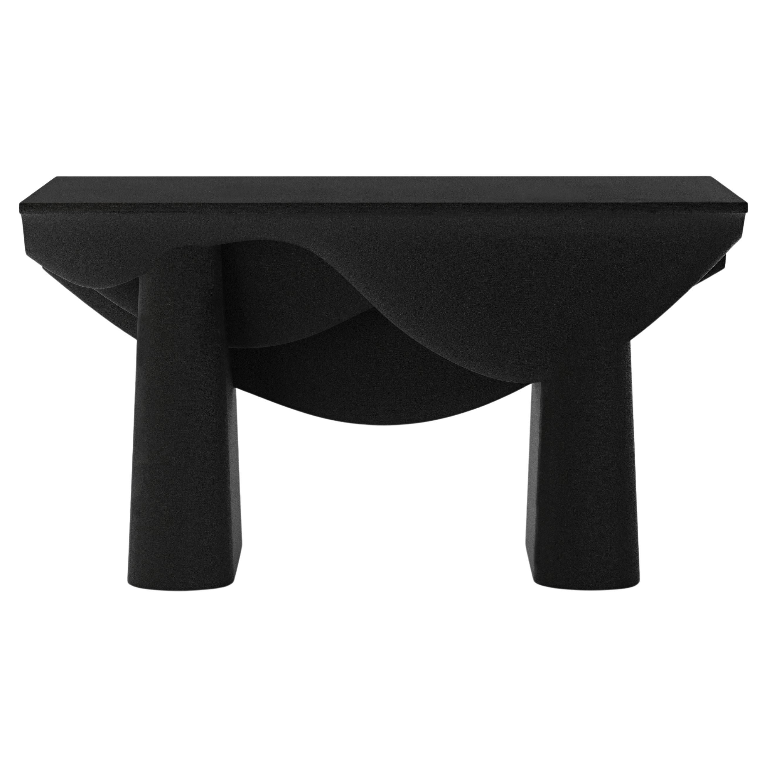 Contourage Quartz Sand Console Table by Studio TOOJ For Sale