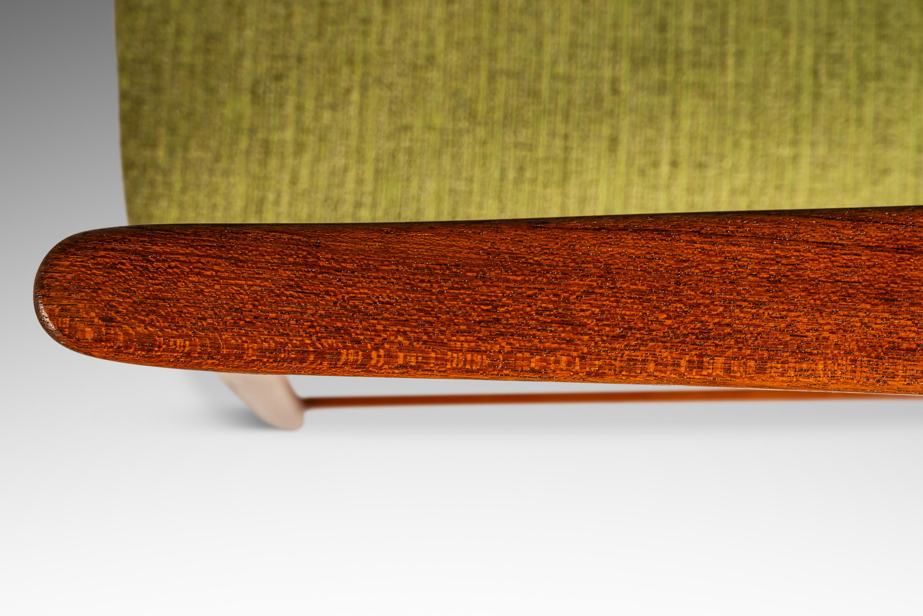 Poltrona con schienale a scaletta in teak, Torbjørn Afdal, Vamo, Danimarca, 1960 ca. in vendita 5