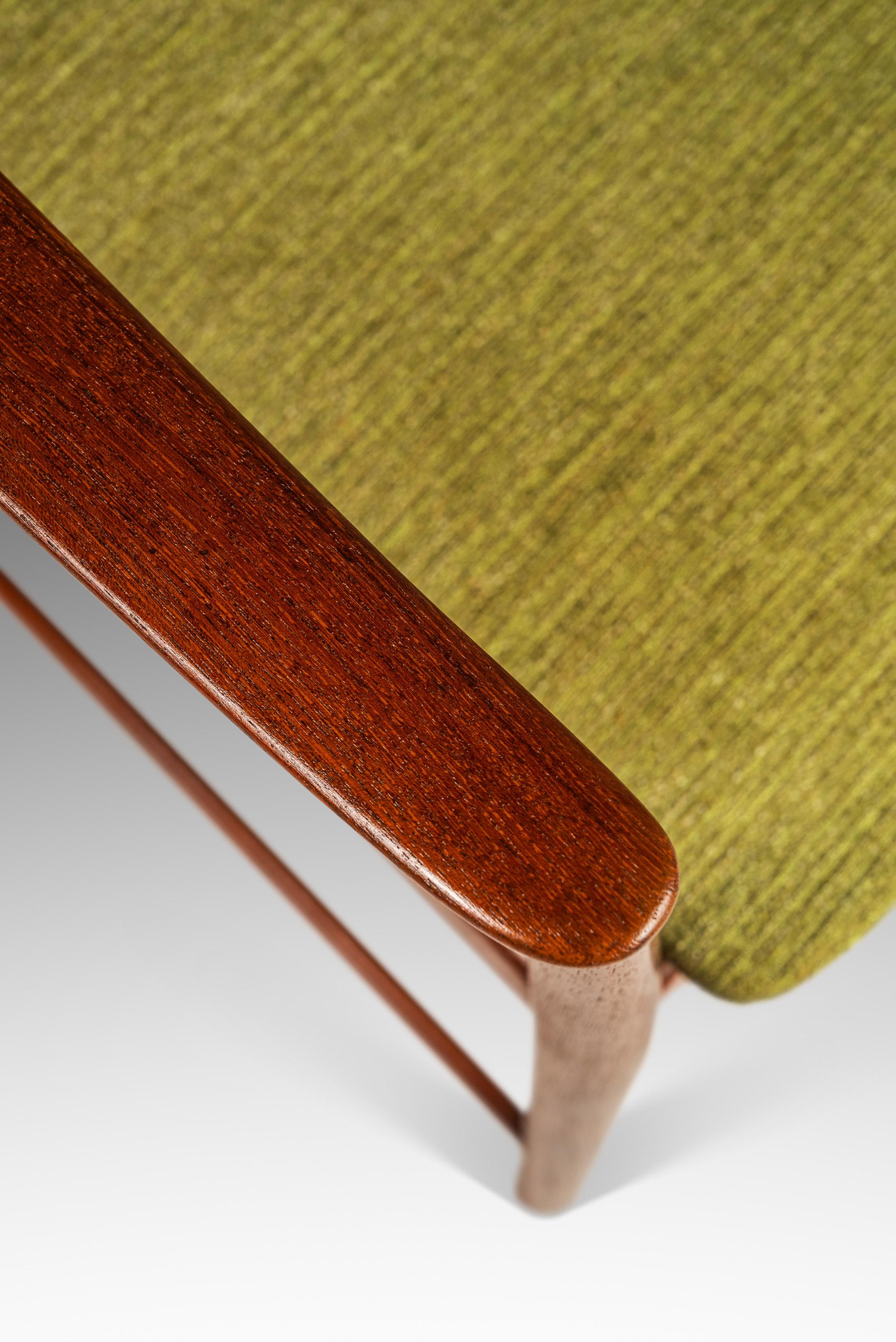 Poltrona con schienale a scaletta in teak, Torbjørn Afdal, Vamo, Danimarca, 1960 ca. in vendita 8