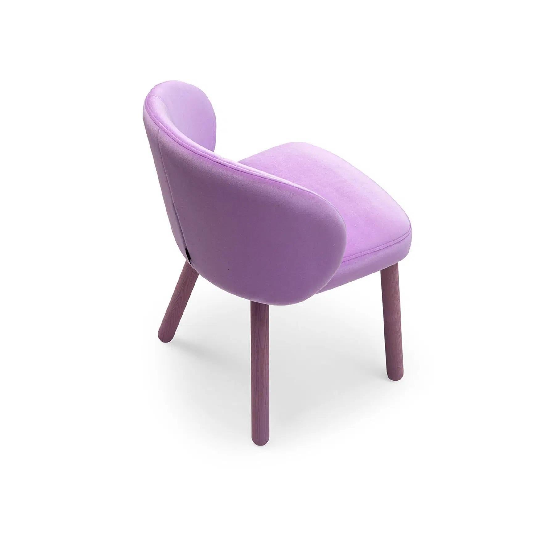 Moderno Sedie da pranzo Contract Grade con Silhouette organica curva - Set di 8 sedie in vendita