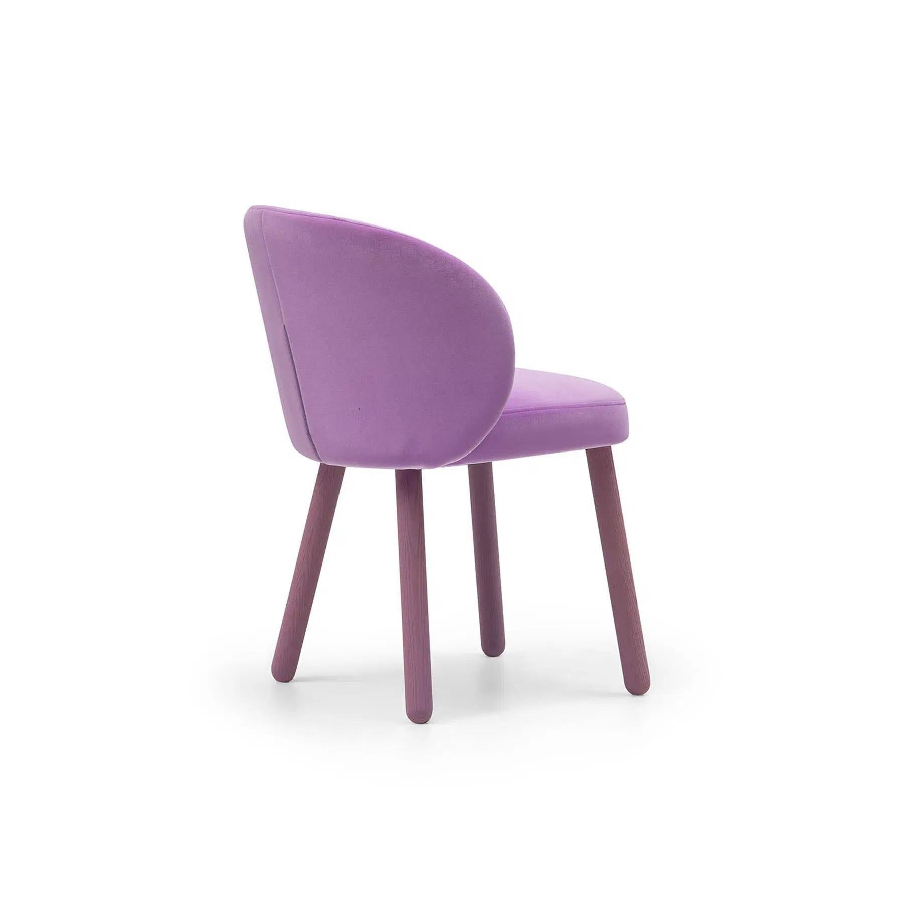Fatto a mano Sedie da pranzo Contract Grade con Silhouette organica curva - Set di 8 sedie in vendita