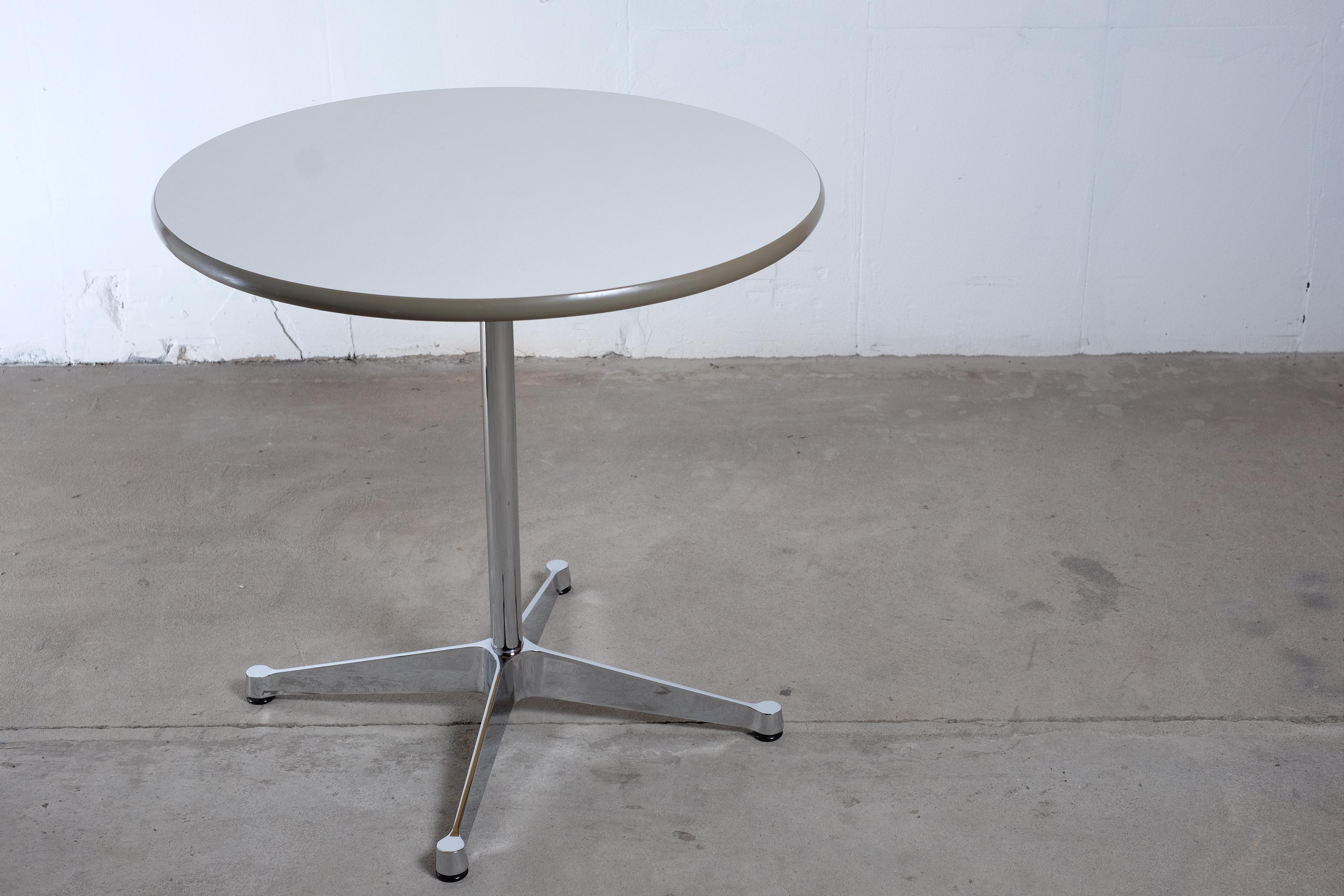 Metal Contract Table by Charles & Ray Eames for Vitra, 1960s For Sale