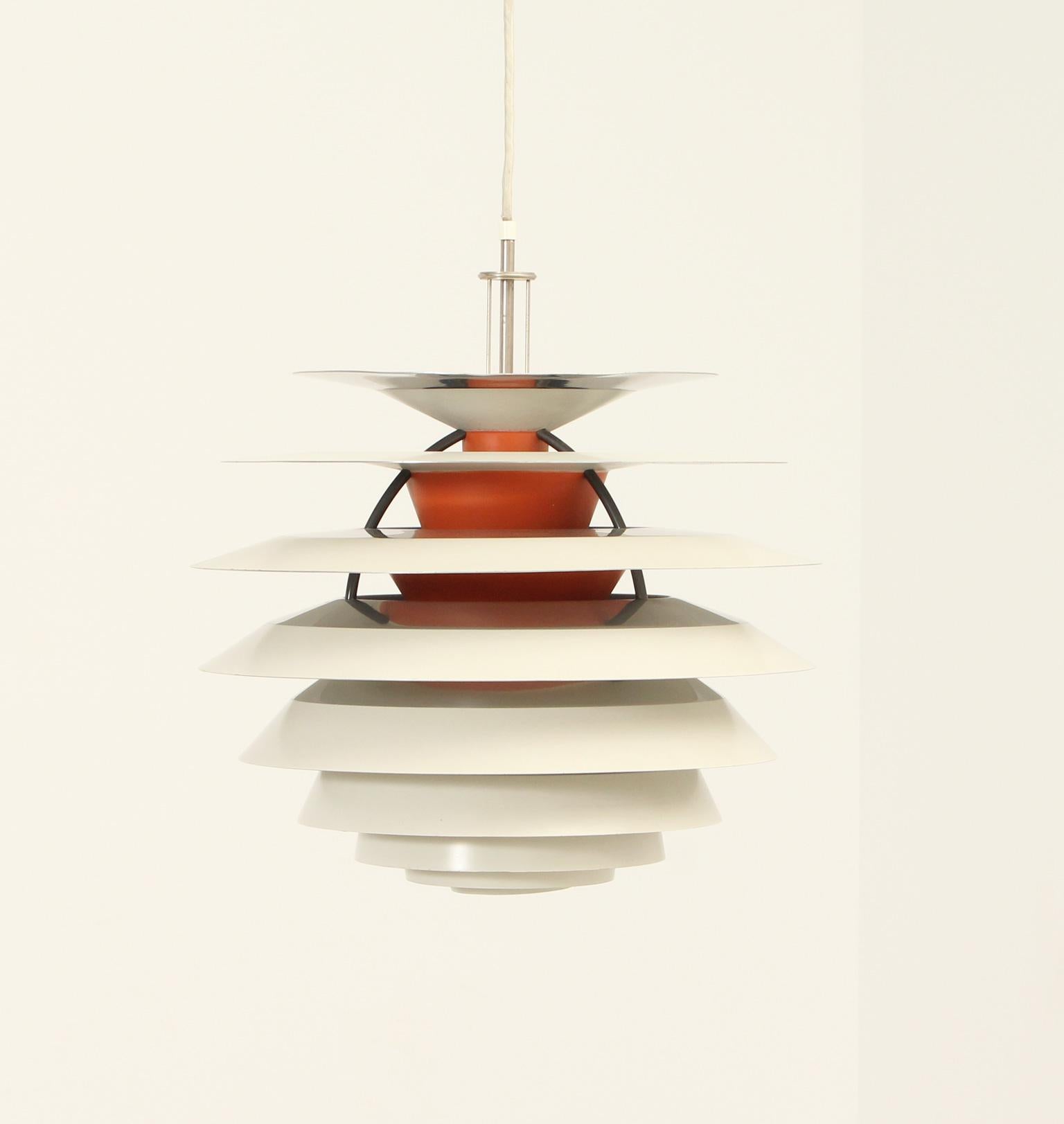 Danish Contrast Pendant Lamp by Poul Henningsen for Louis Poulsen