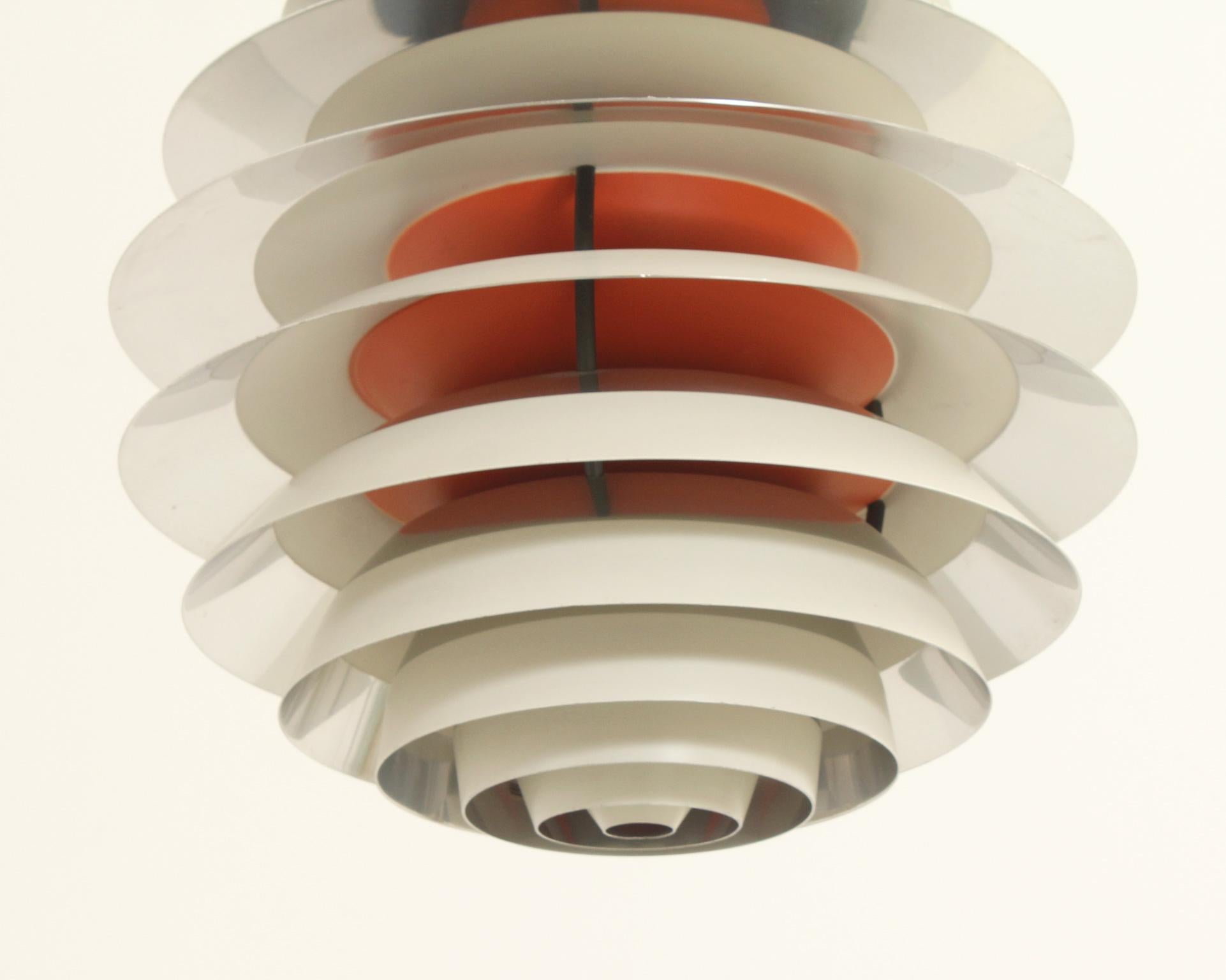 Mid-20th Century Contrast Pendant Lamp by Poul Henningsen for Louis Poulsen