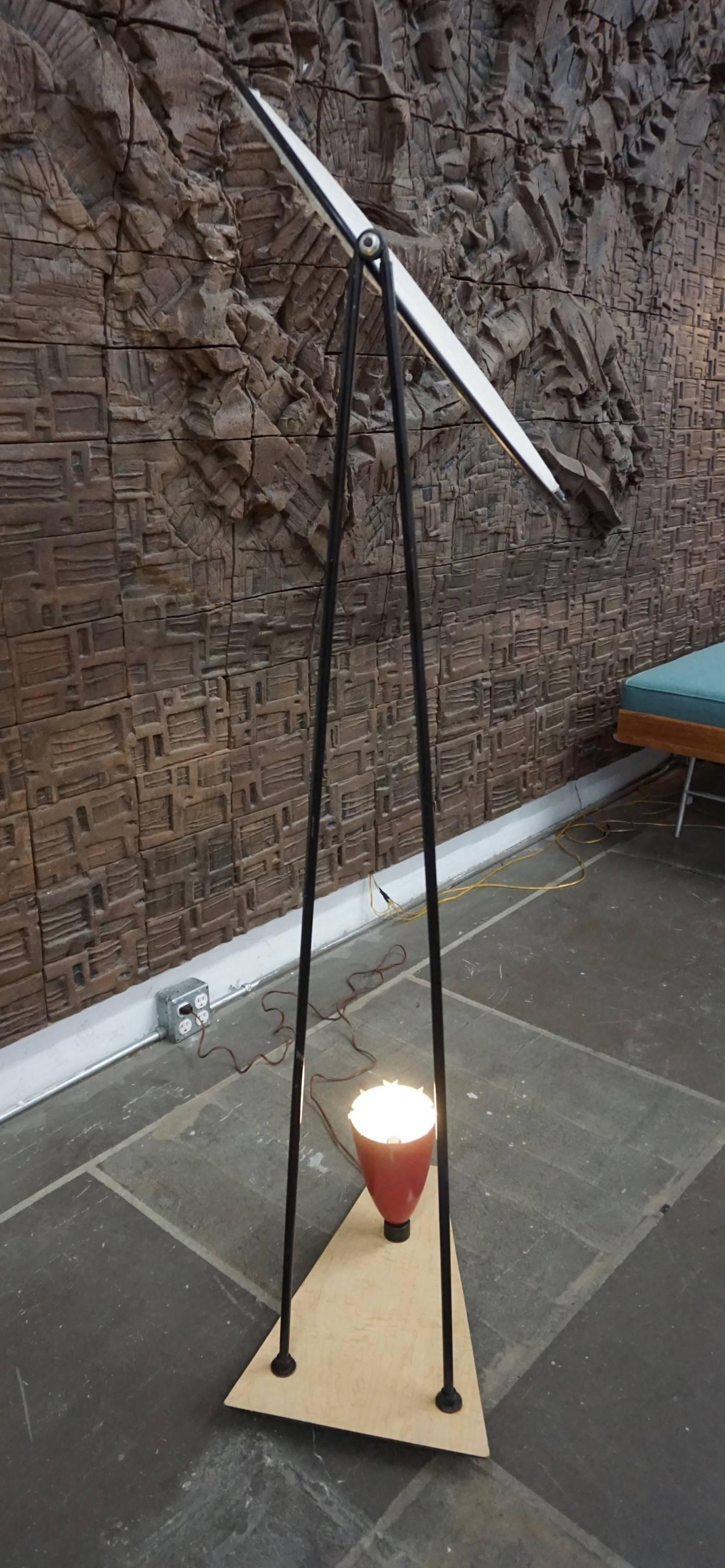 Mid-Century Modern Control Floor Lamp by Mitchell Bobrick For Sale