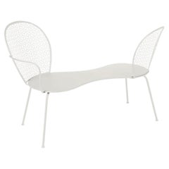 Konversationsbank Fermob Lorette design Frédéric Sofia - Ton grau