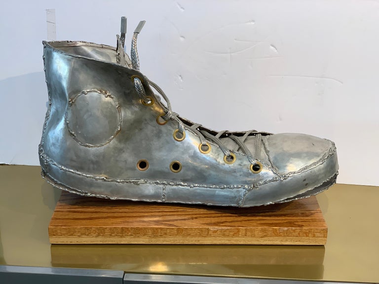 Converse Sneaker sculpture monogrammed For Sale at 1stDibs