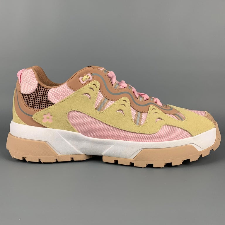 Dinkarville forhåndsvisning tunnel CONVERSE x GOLF Le Fleur Gianno Size 11 Tan Pink Two Toned Leather Sneakers  at 1stDibs | golf le fleur gianno sizing, andy lefleur, golf le fleur  gianno pink