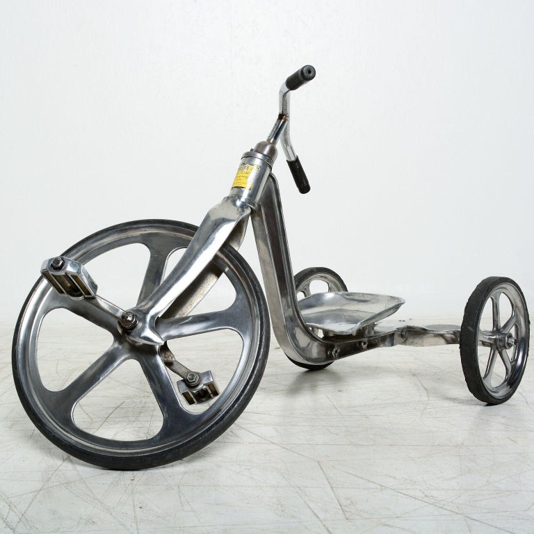 ConvertO Bike Tricycle Anthony Bros Vintage Cast Aluminum California, 1950s at 1stDibs 1950s