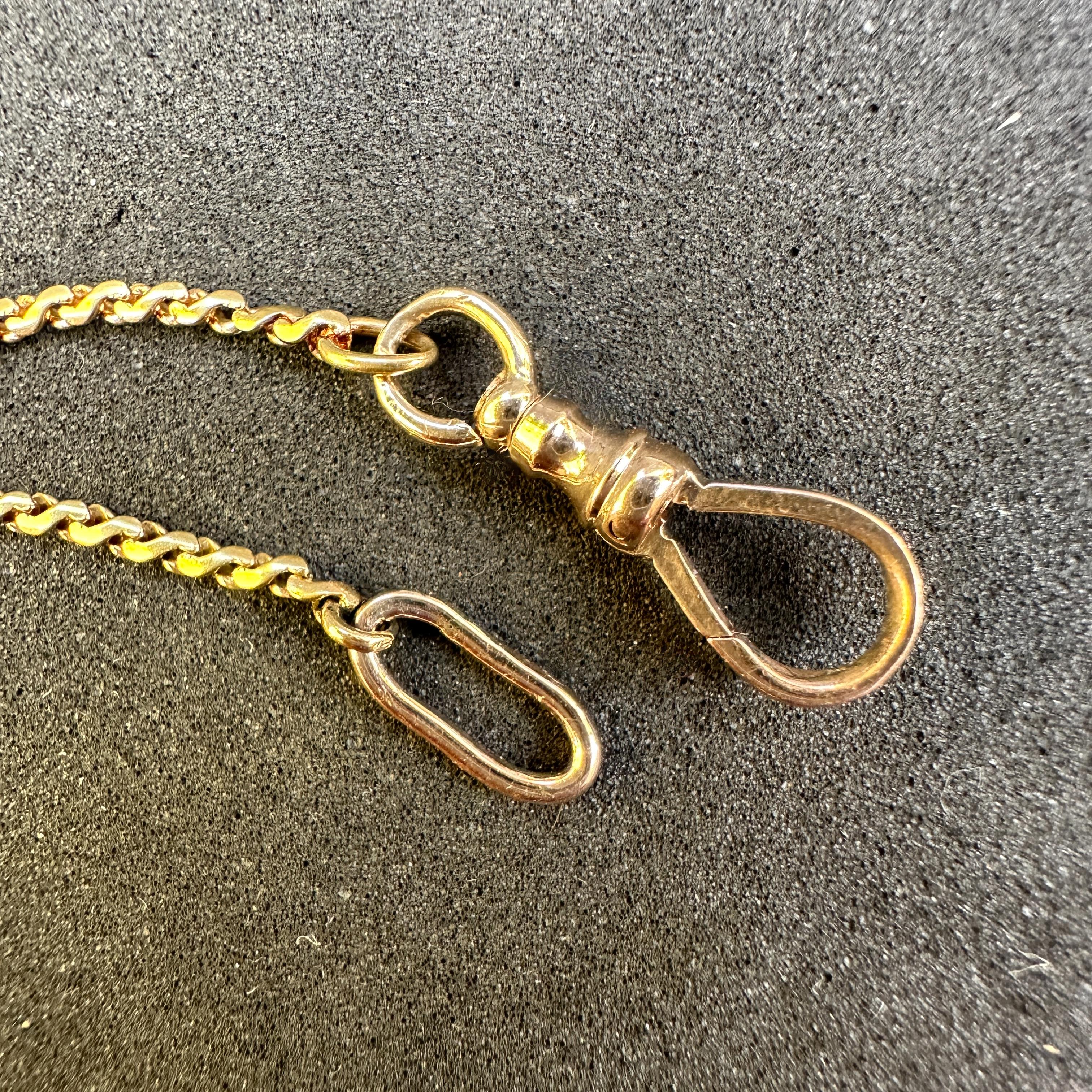 Konvertierte 1930er Bar Pin Anhänger mit Dornröschen Türkis auf 30
