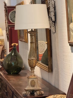 Converted Altar Stick Lamp