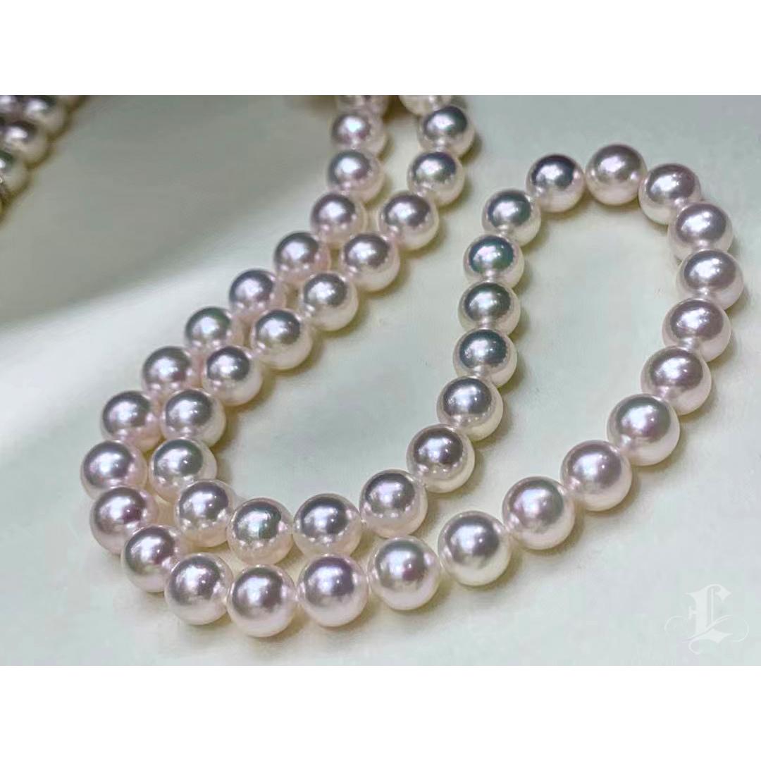 Women's 【 Sculpted Geometry】Convertible Y-Line Akoya Pearl Diamond Sweater Necklace For Sale