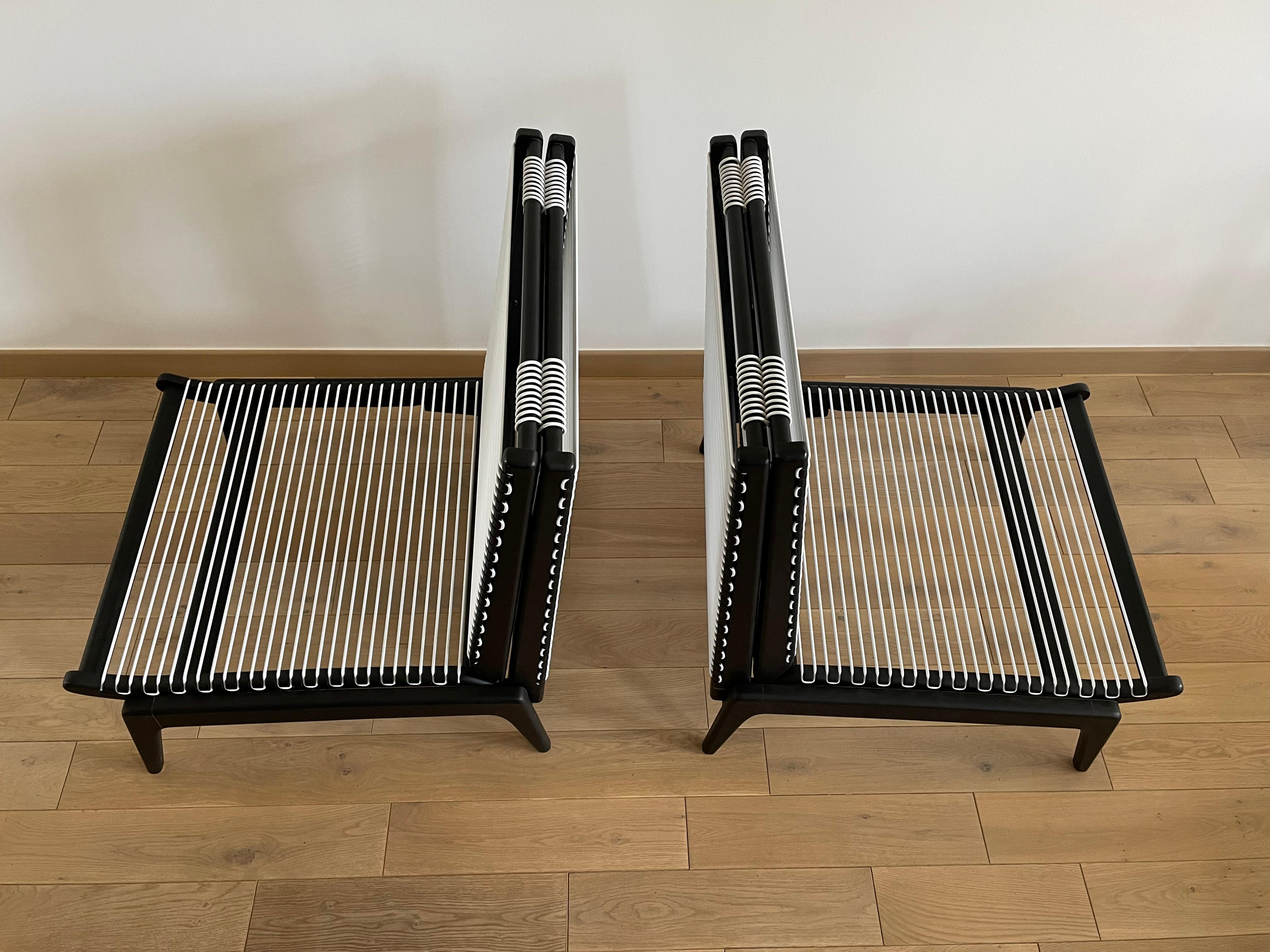 Umwandelbare Stühle von Georges Tigien, 1950er Jahre, 2er-Set, Set im Angebot 3