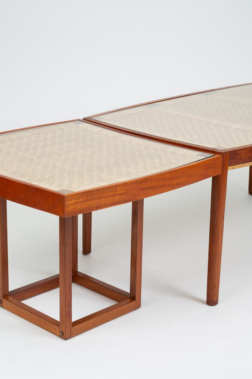 Convertible Coffee or Dining Table by Michael van Beuren for Domus Mexico 7