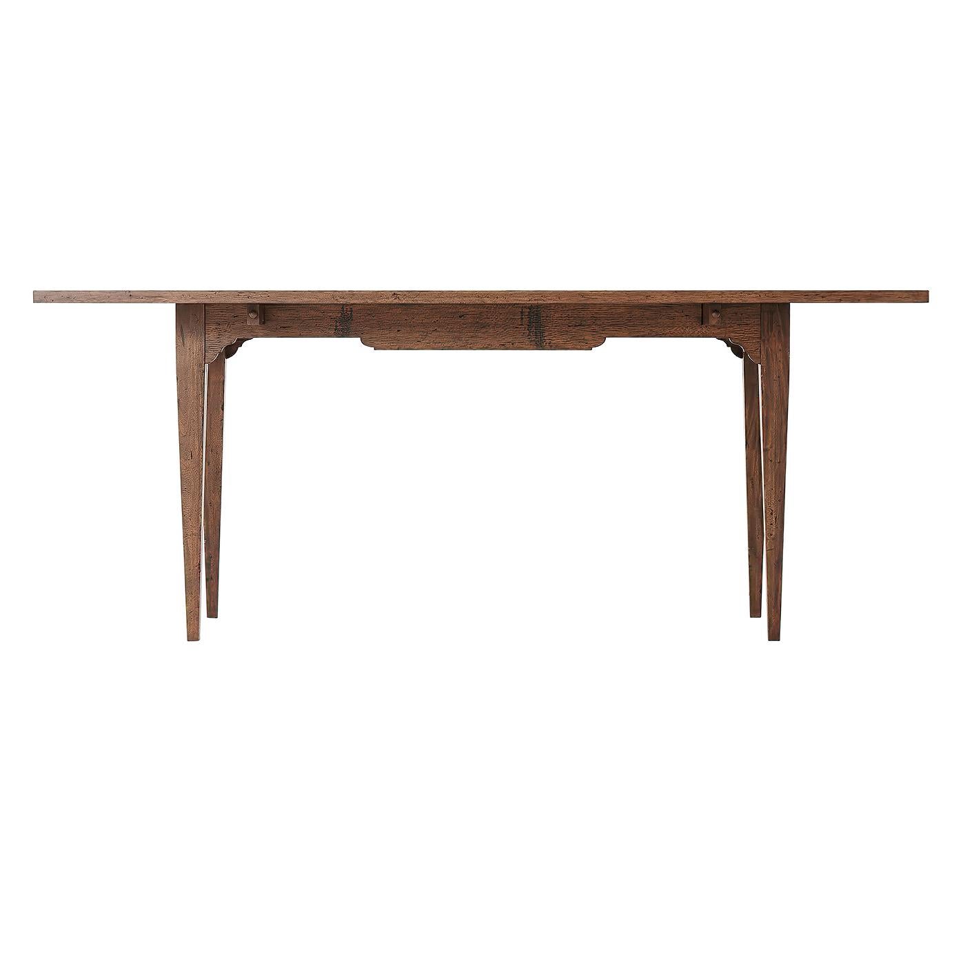 convertible console to dining table