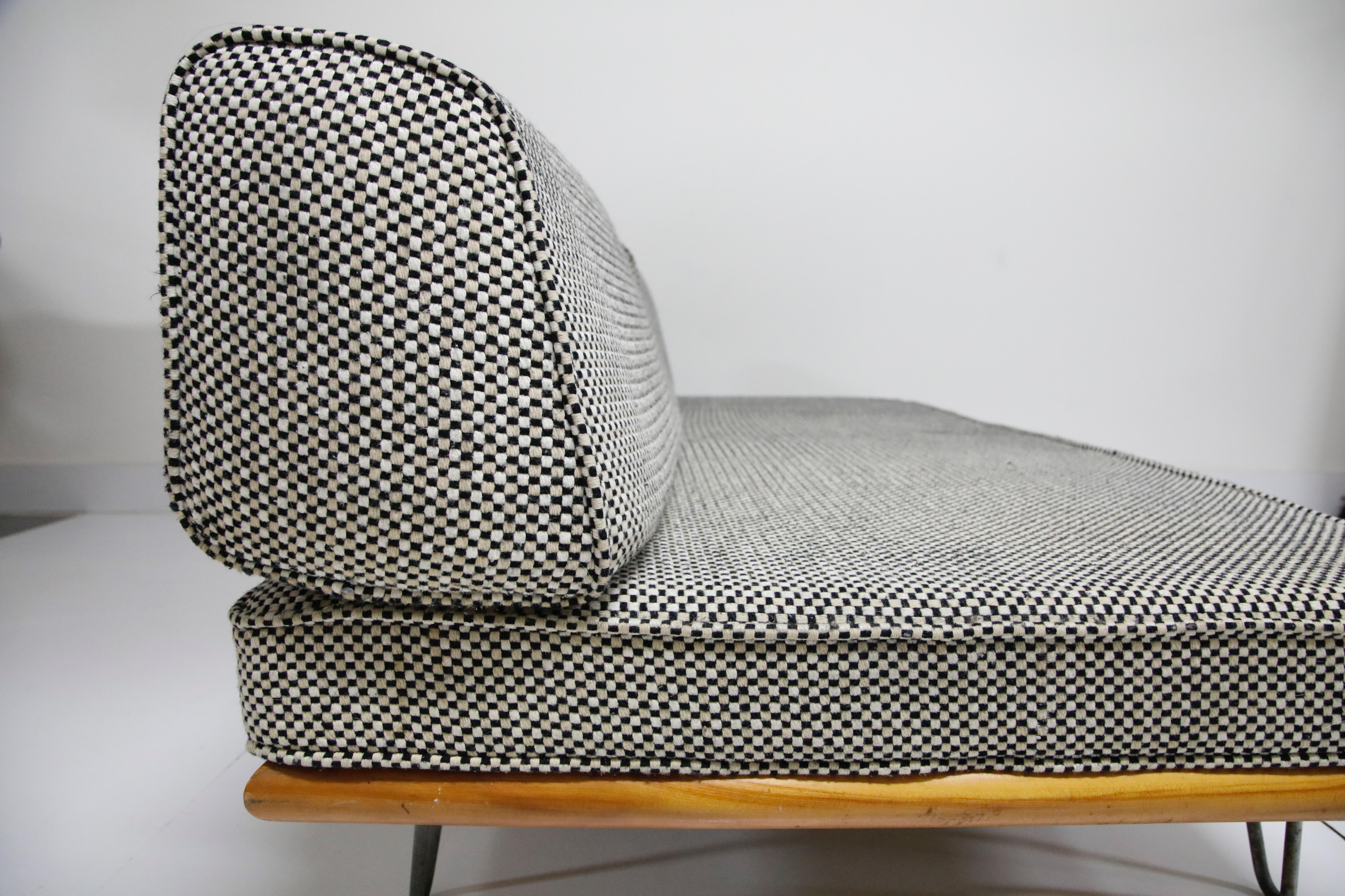 Canapé convertible de jour avec pieds en épingle à cheveux de George Nelson pour Herman Miller 7