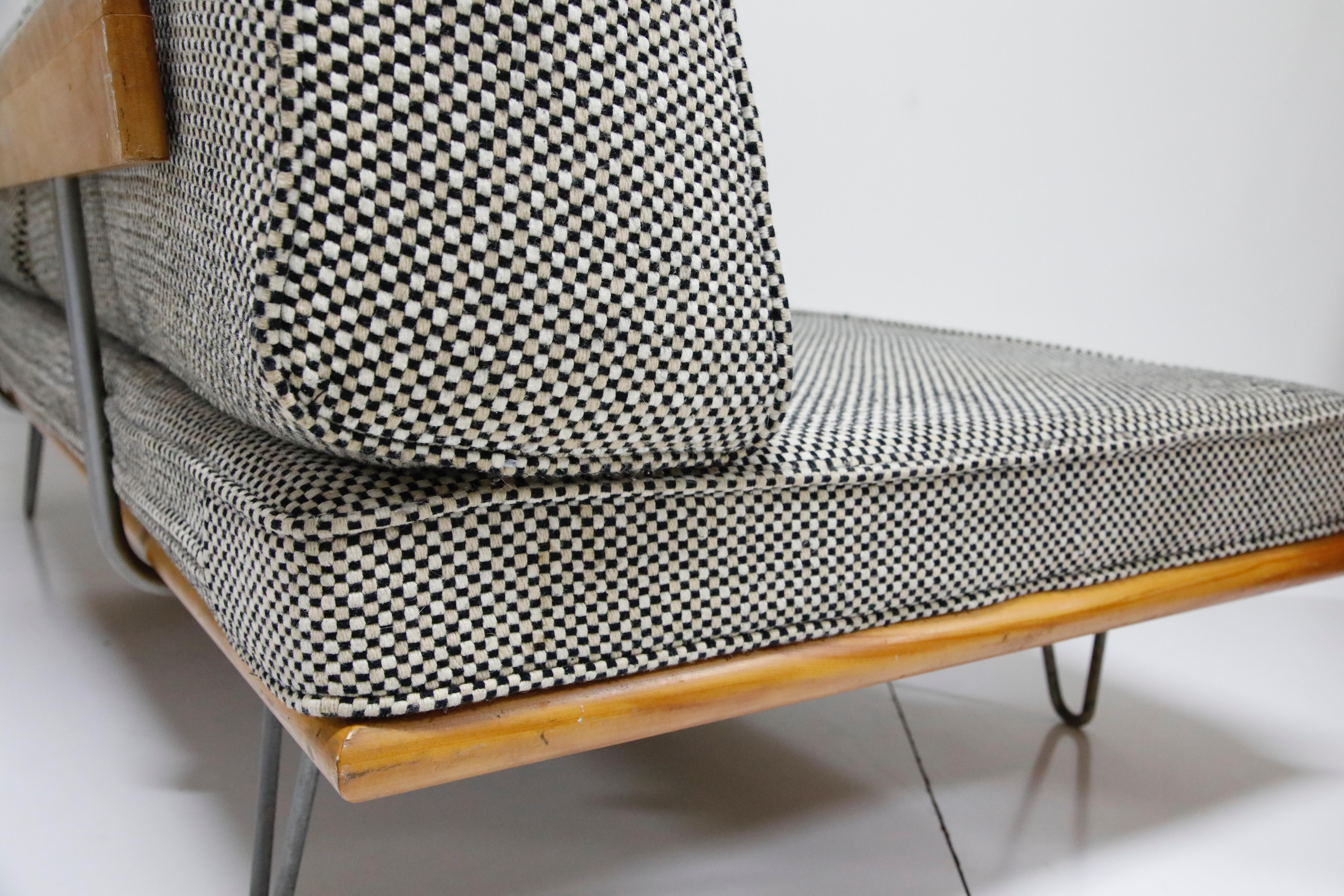 Canapé convertible de jour avec pieds en épingle à cheveux de George Nelson pour Herman Miller 11