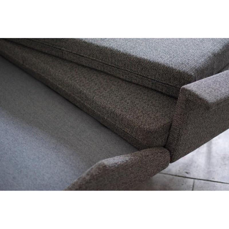 20th Century Convertible Fabric Sofa by René Jean Caillette for Steiner, 1961 For Sale