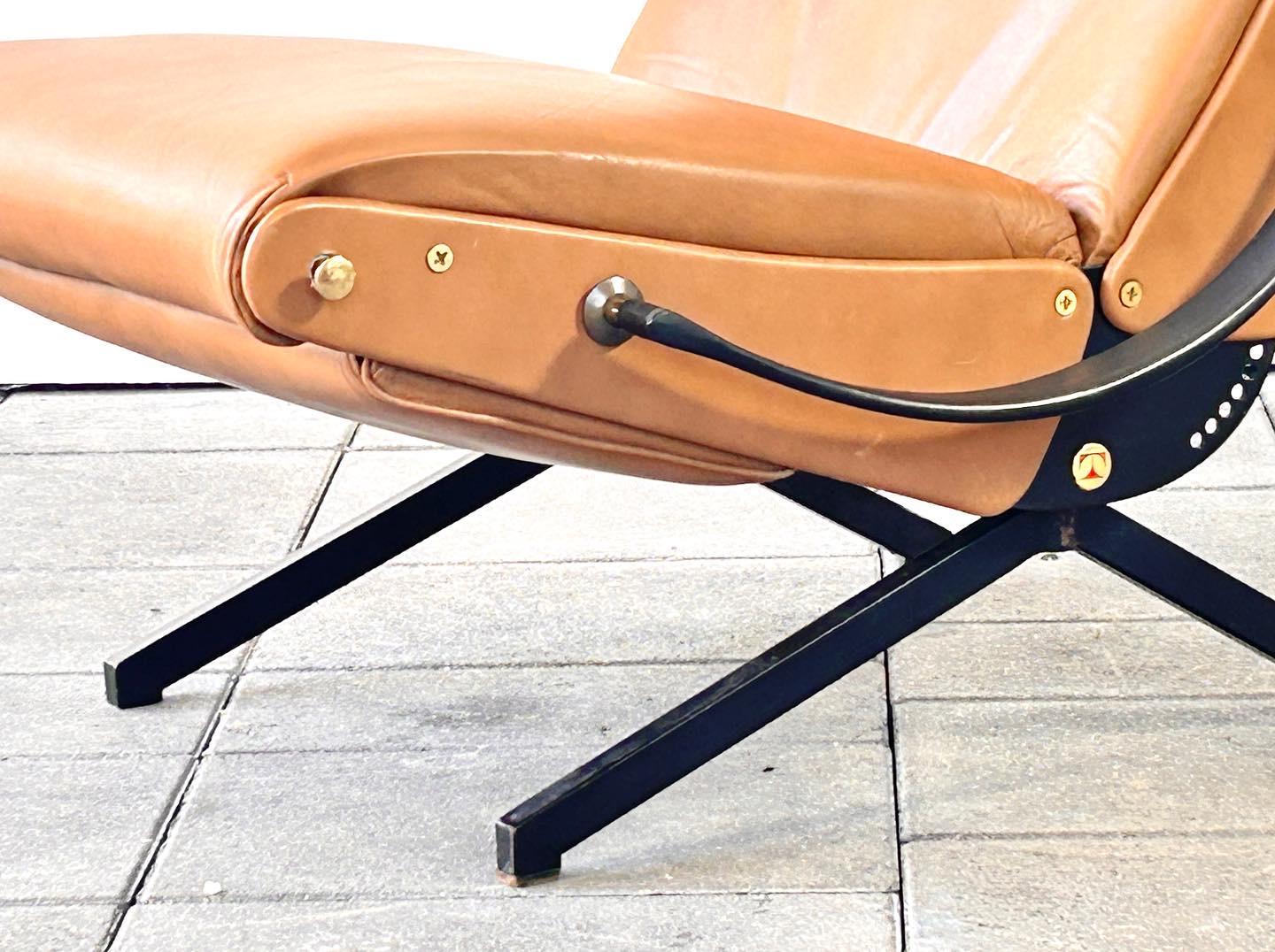 convertible lounge chair P40 designed by Osvaldo Borsani for Tecno 1954 For Sale 12