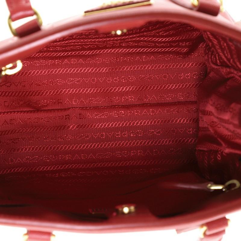 Women's or Men's Convertible Parabole Tote Saffiano Leather Small