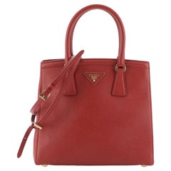 Convertible Parabole Tote Saffiano Leather Small