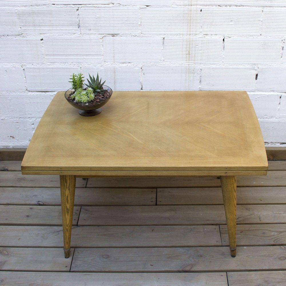 Mid-Century Modern Convertible Revelation Table by Albert Ducrot for Ducal, 1950s For Sale