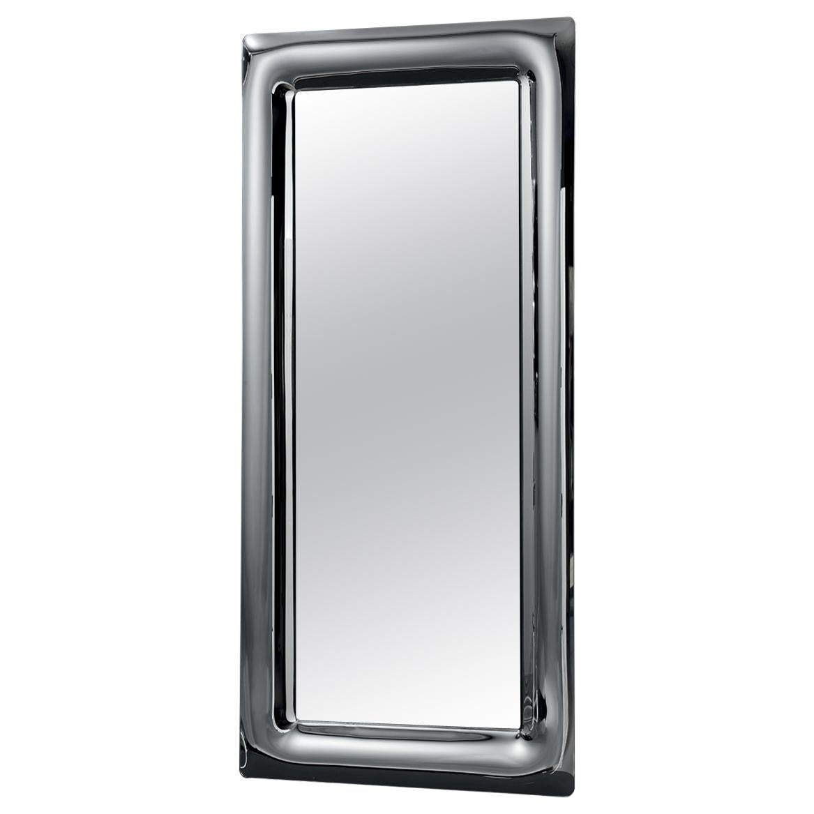 Modern French WallMounted Convex Mirror For Sale at 1stDibs