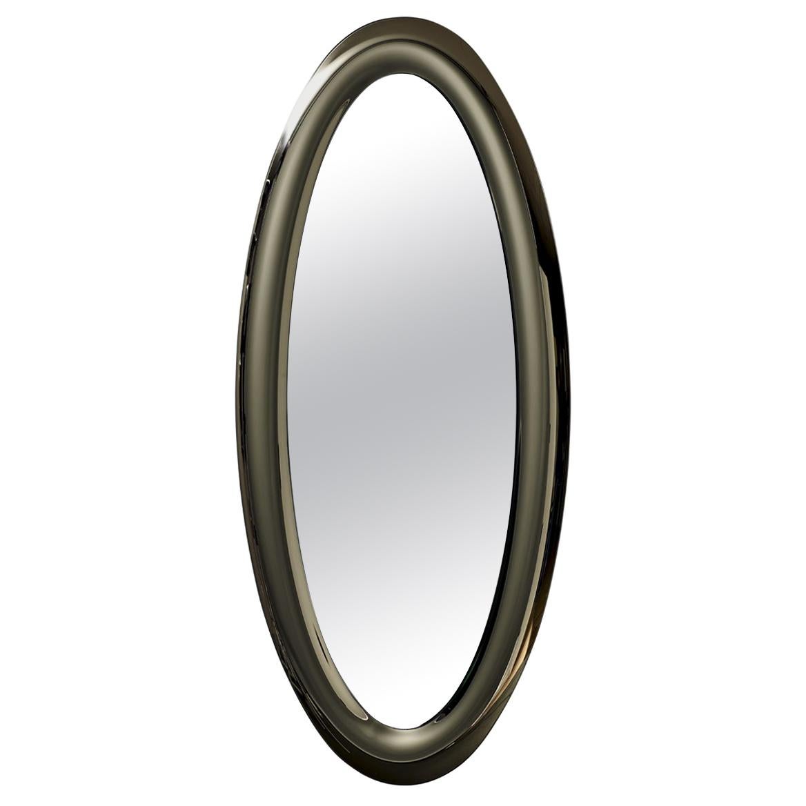 Unique 1950s Italian "Eye of Horus" WallMounted Convex Mirror at 1stDibs