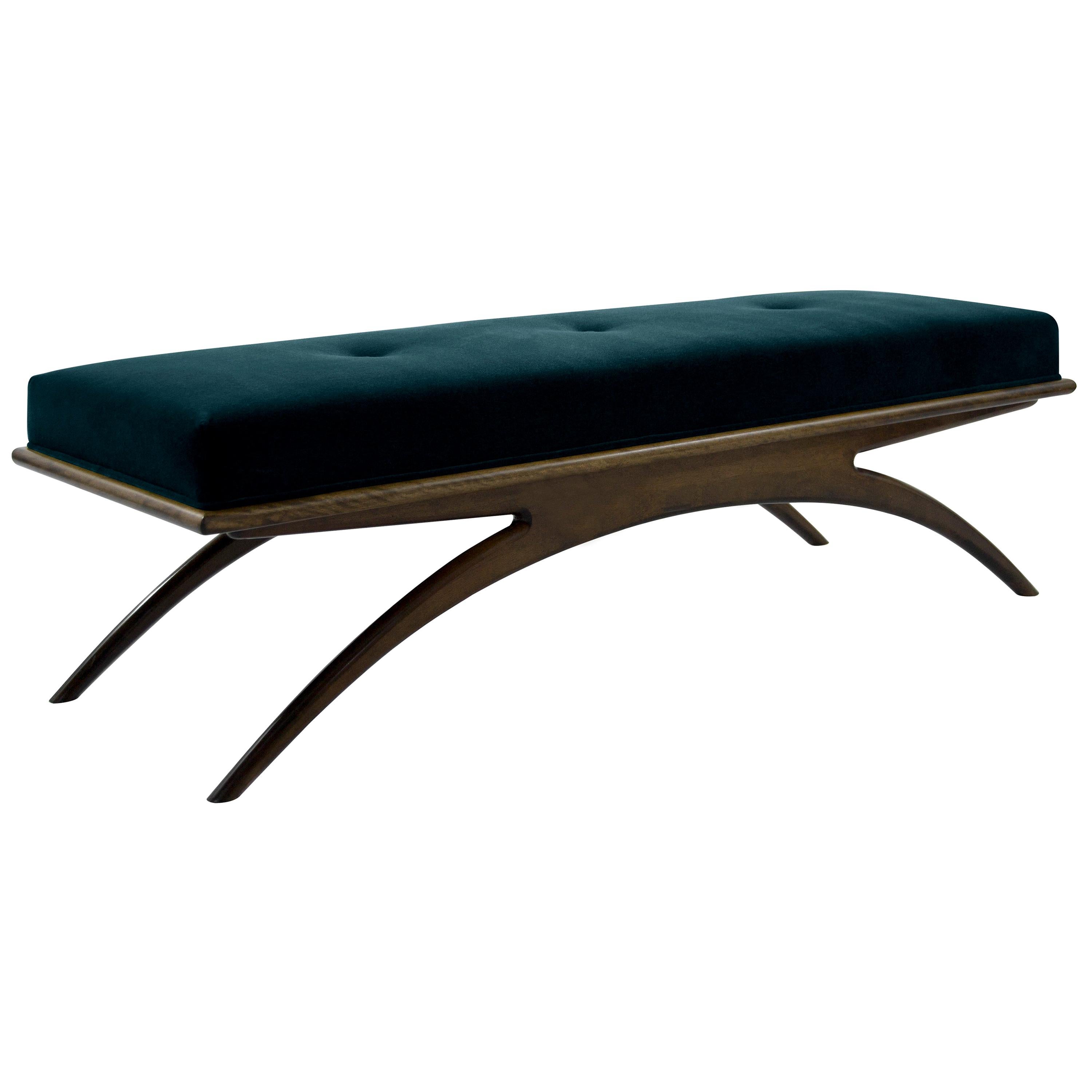 Modern Lucite Bench with Mohair Cushion at 1stDibs lucite bench with cushion, lucite benches