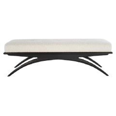 Banc Convex Series 60 en chêne noirci