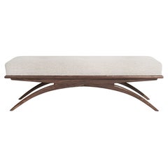 Panchina Convex Serie 60 in Nature Walnut