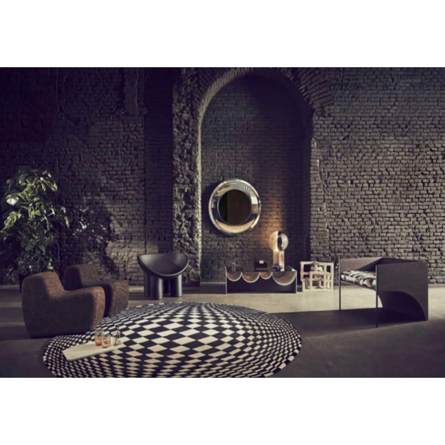 Convex Circular 200 Rug by Illulian In New Condition For Sale In Geneve, CH