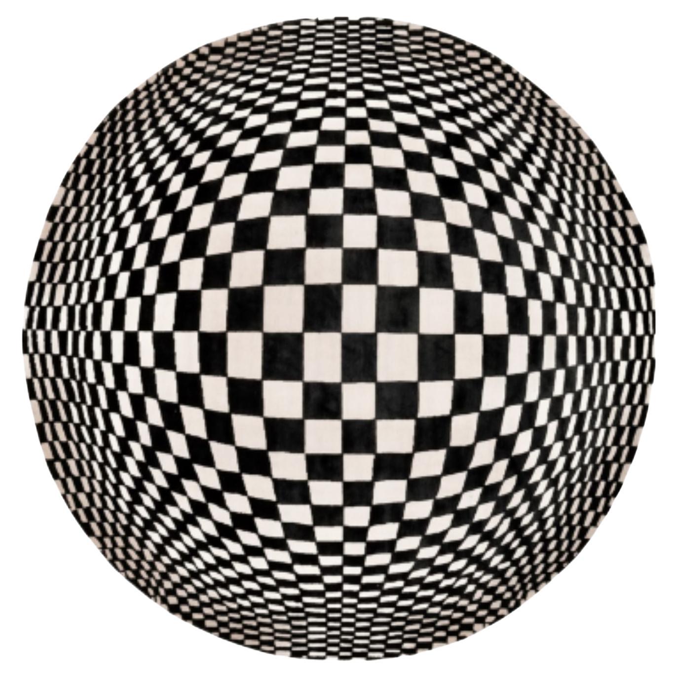 Convex Circular 200 Rug by Illulian