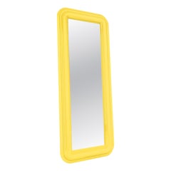Convex Floor Mirror in Powder-Coated Aluminum by altreforme