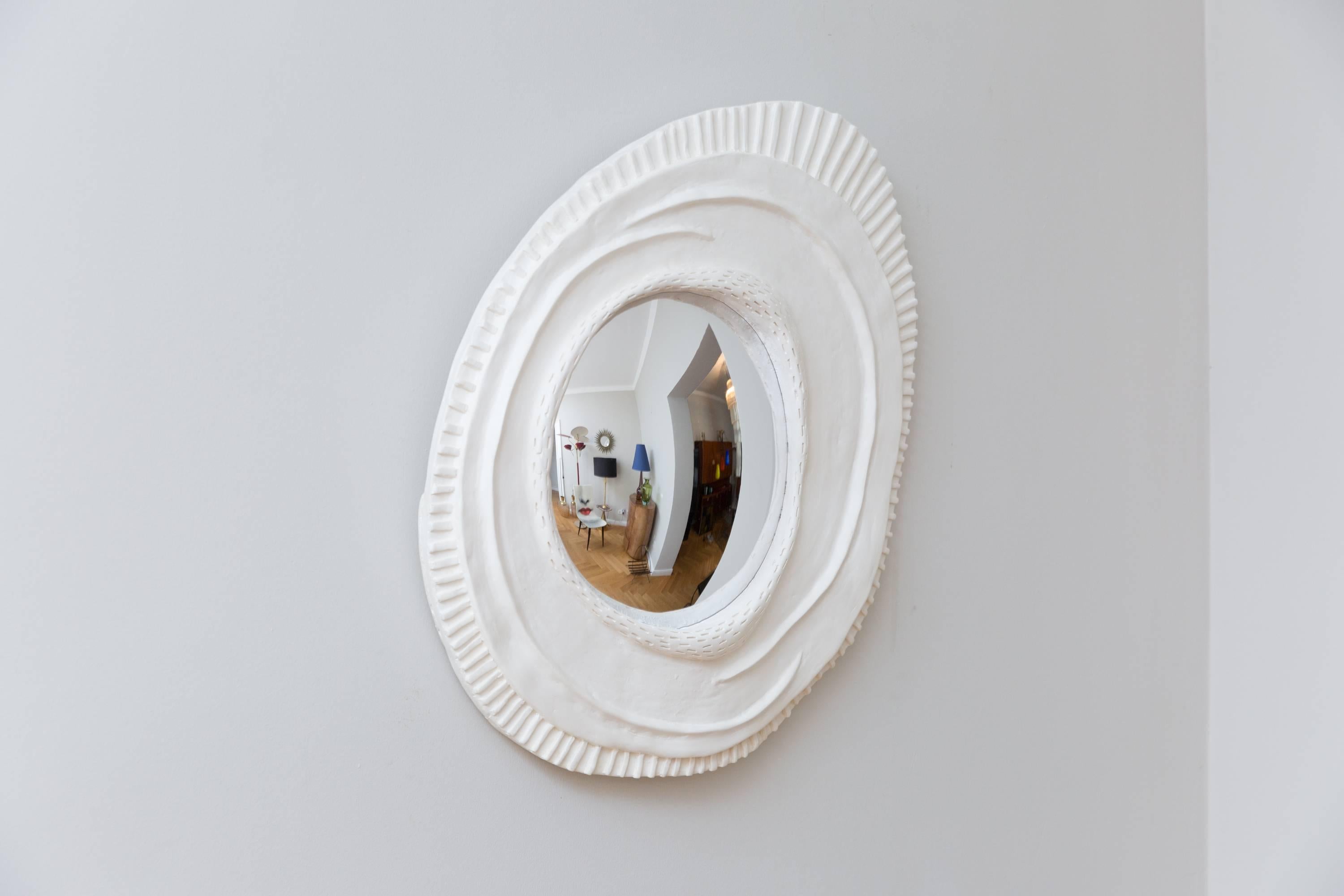 Modern Convex Mirror by Vincent Vauban, France 2017, Edition of 10