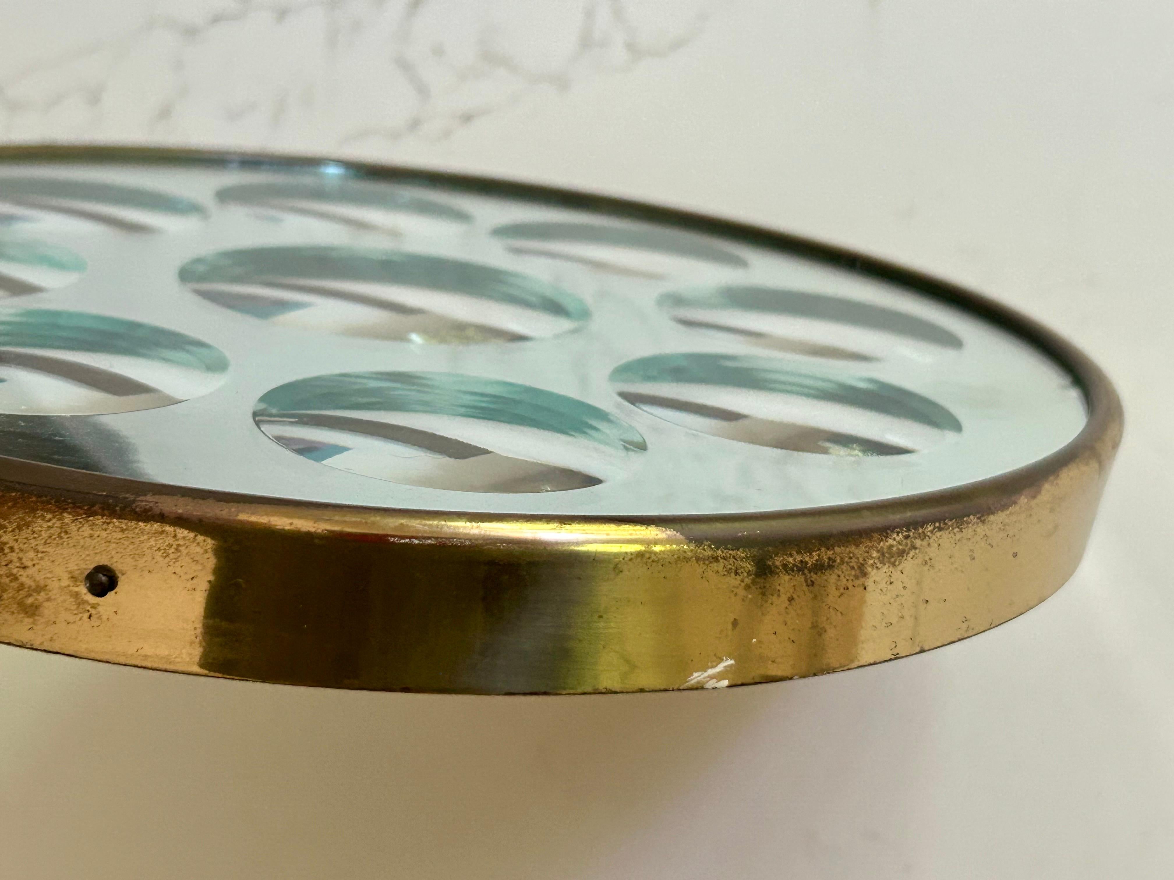 Espejo Convexo Fornasetti Italia Años 60 en venta 8