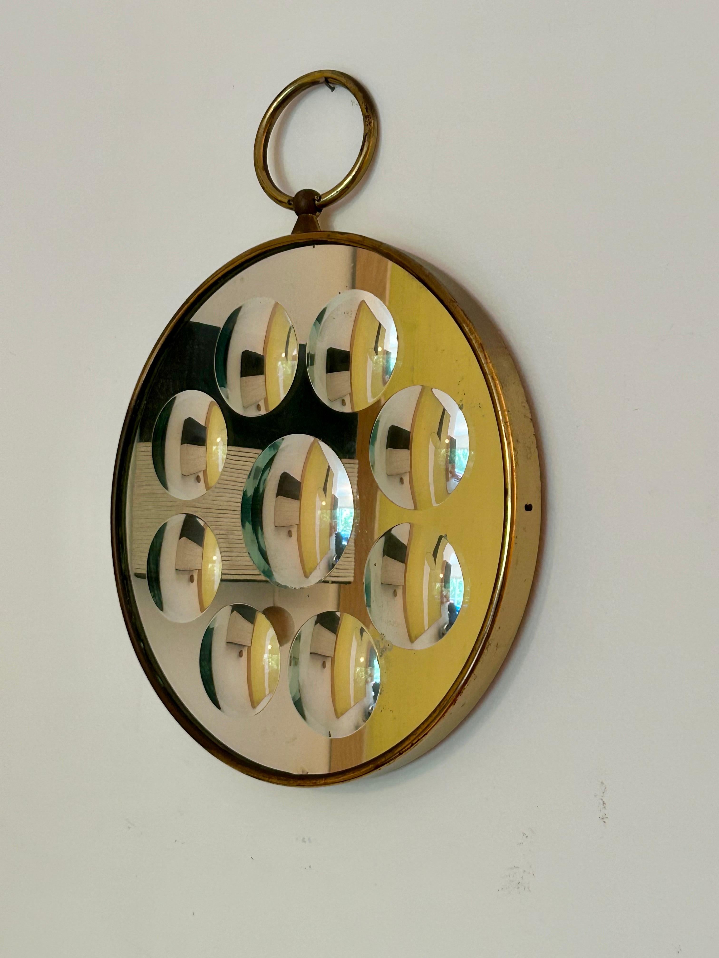 Espejo Convexo Fornasetti Italia Años 60 Italiano en venta
