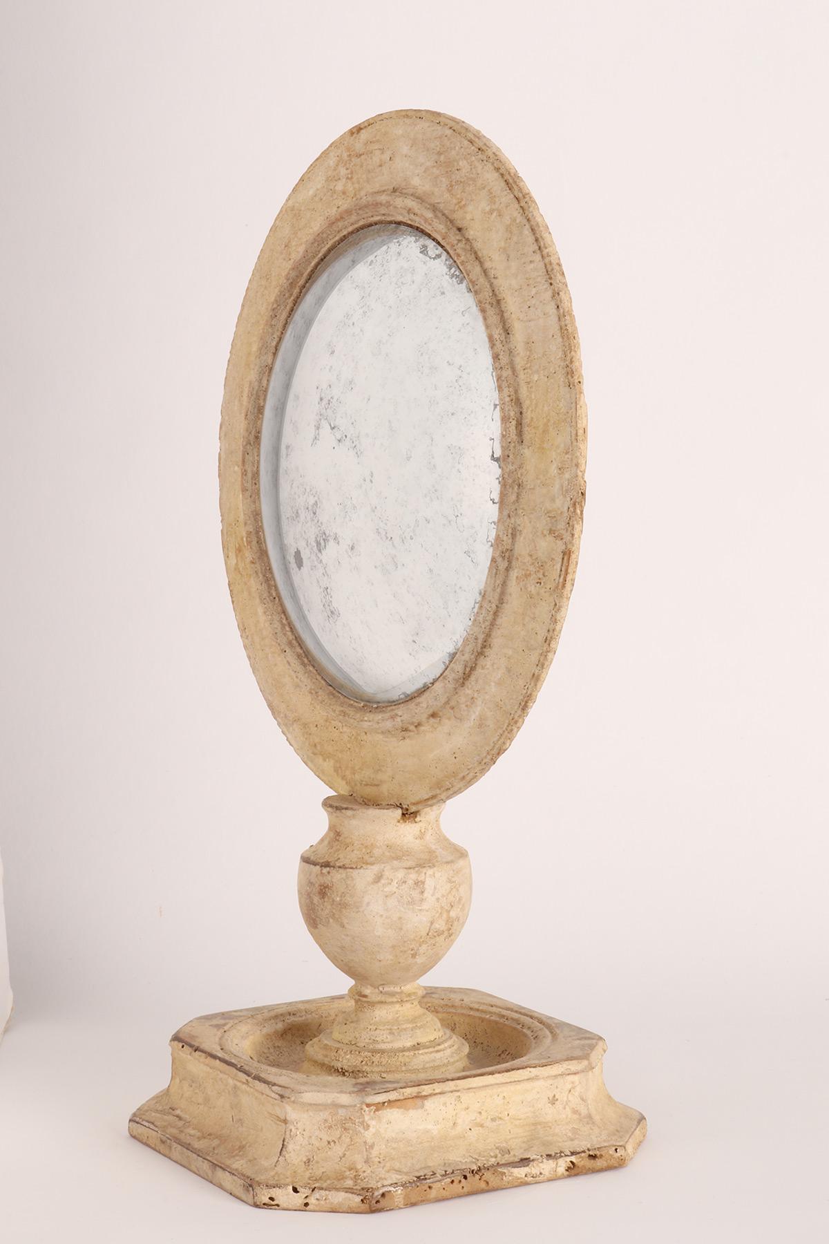 Convex Round Mirror, Italy, 1870 In Excellent Condition In Milan, IT