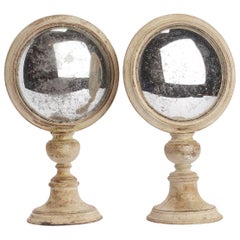 Convex Round Mirrors, Italy, 1870