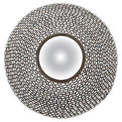 Convex Welded Chain Link Mirror