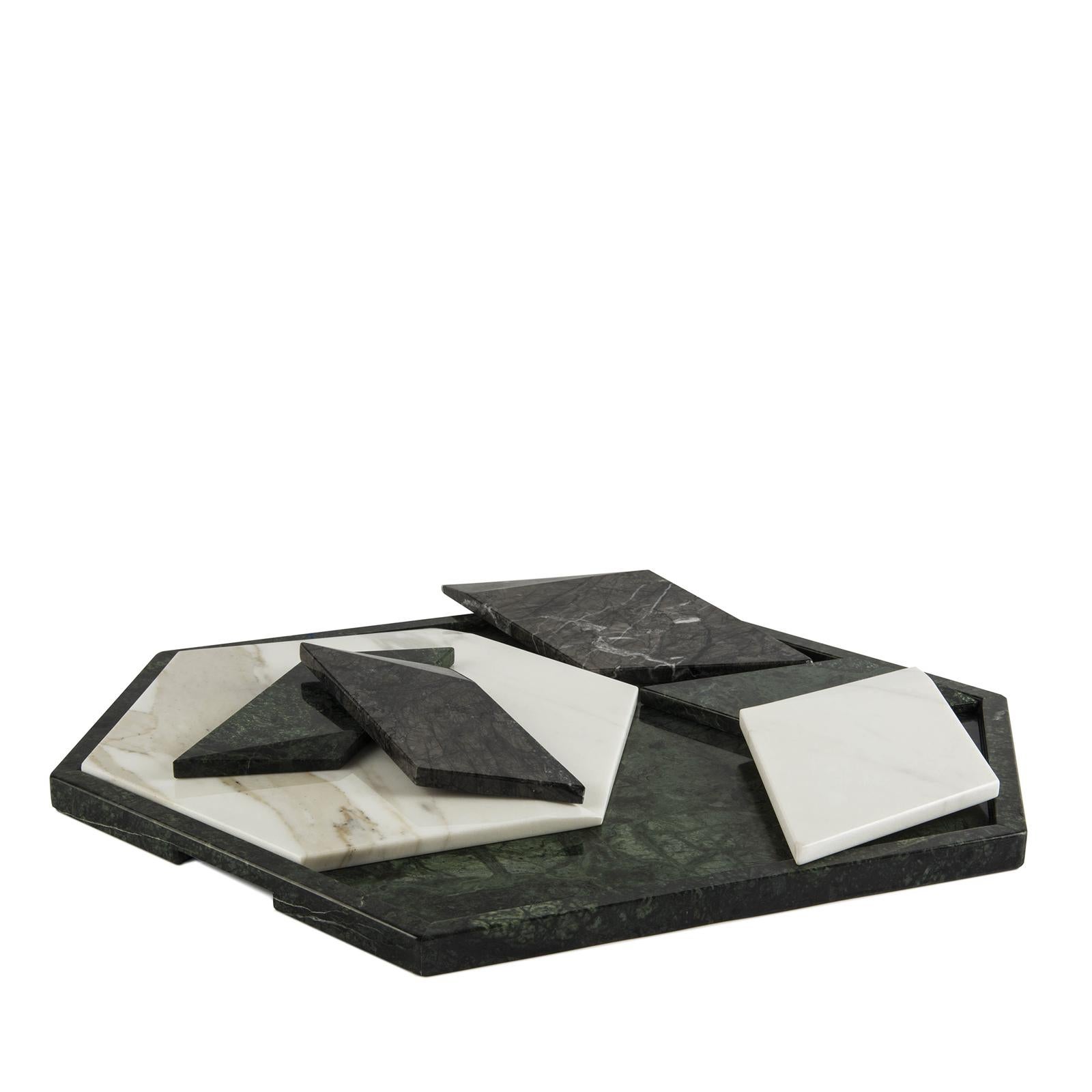 Modern Convivio Diamond Mix Centerpiece by Espidesign by Paola Speranza For Sale