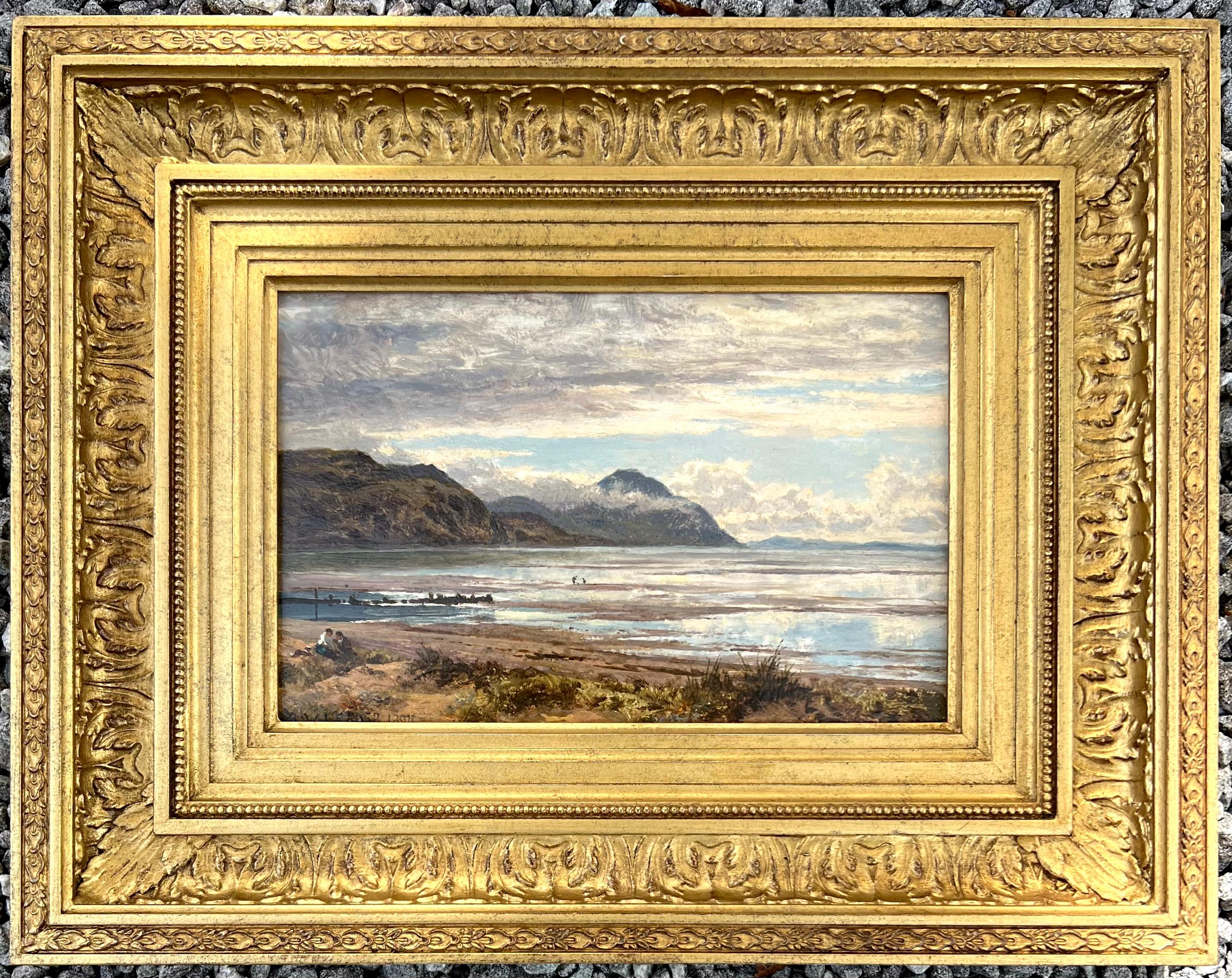 Oil on panel, signed and dated 1894 in the lower left and inscribed on the reverse. The frame measures 15.25