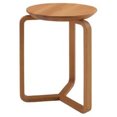 Tavolino Cony R30, in legno massiccio di Oak, lavorato a mano