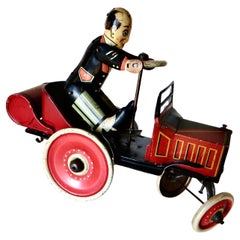 "COO COO CAR" Vintage Wind-up Toy; "Crazy Car" Series by Louis Marx Co. Ca. 1932
