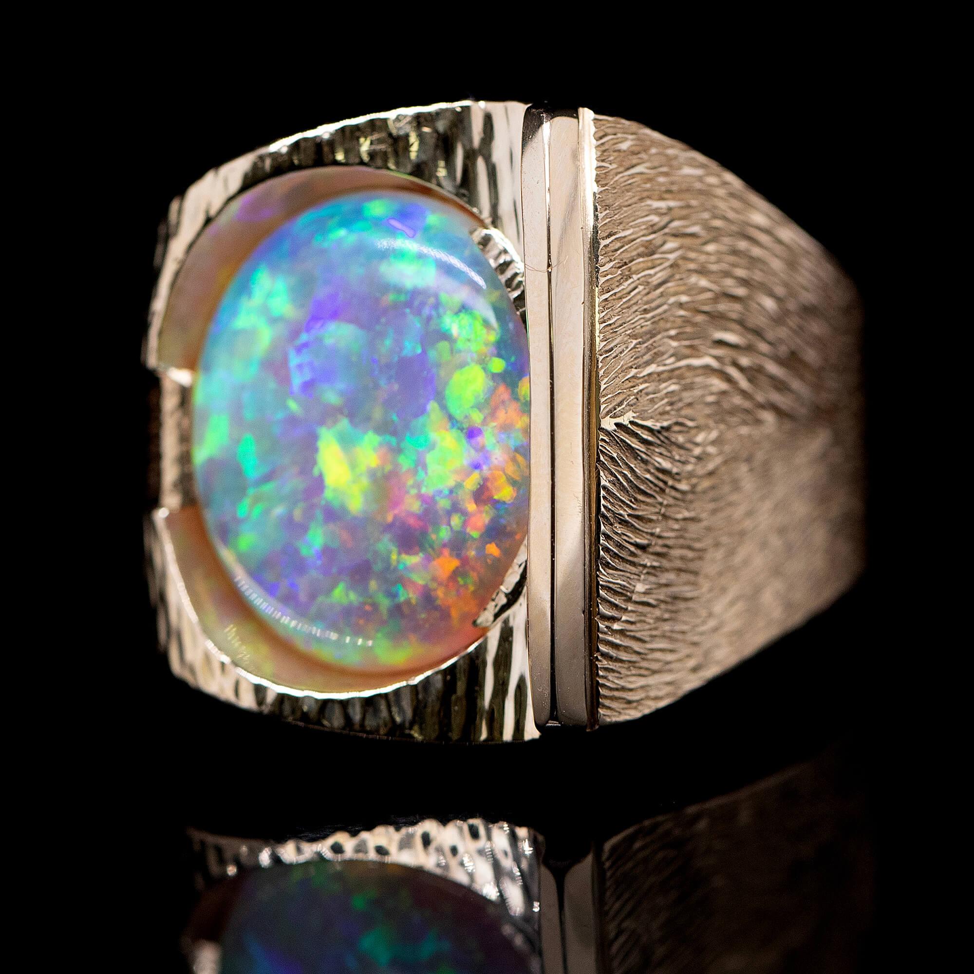coober pedy opal rings for sale