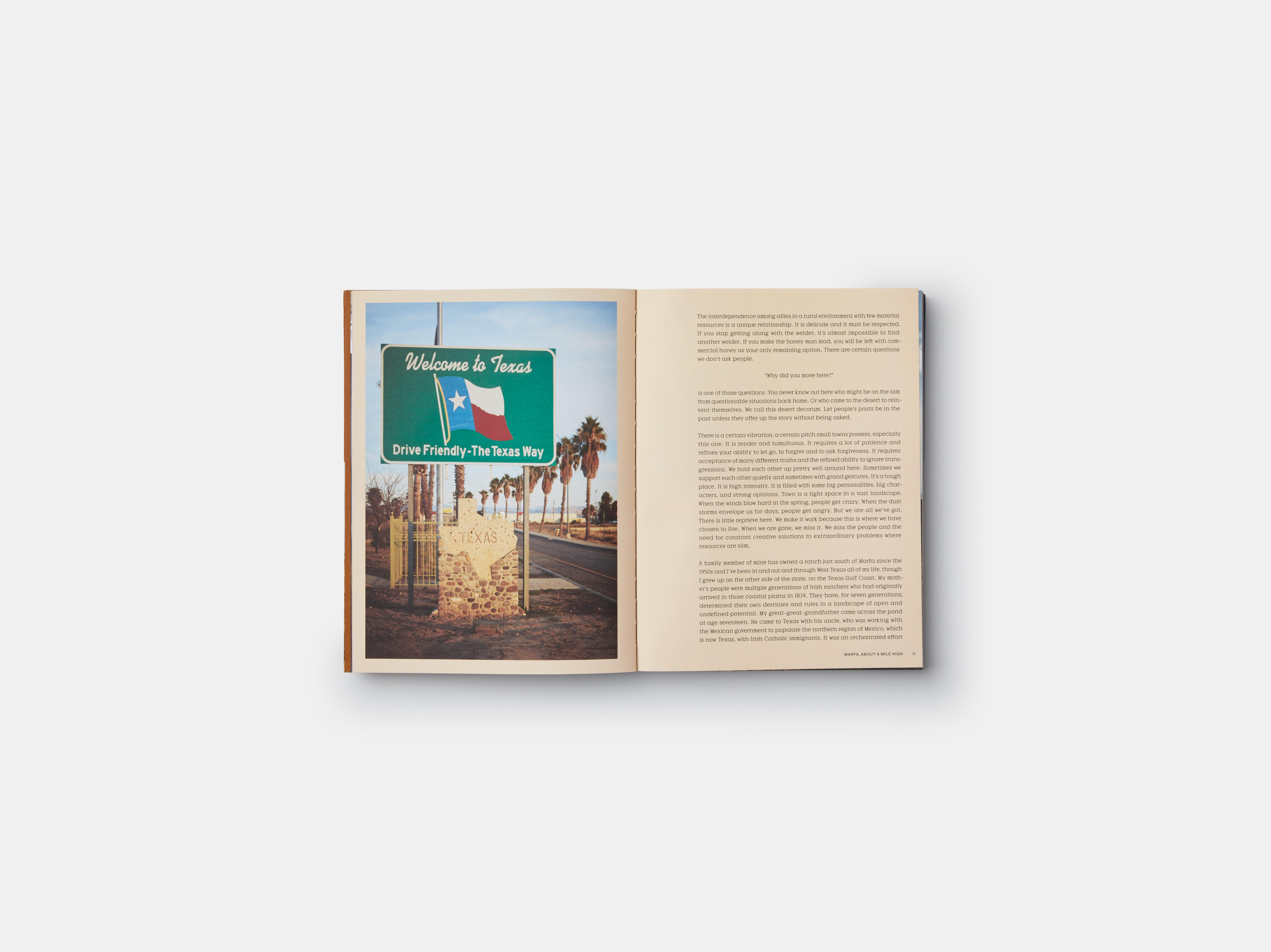 A treasure trove of essays, recipes, and images exploring the people and food of Marfa and its premier restaurant, The Capri

Cooking in Marfa introduces an unusual small town in the West Texas desert and, within it, a fine-dining oasis in a most