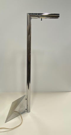 Cool 1970s Chrome Floor Lamp