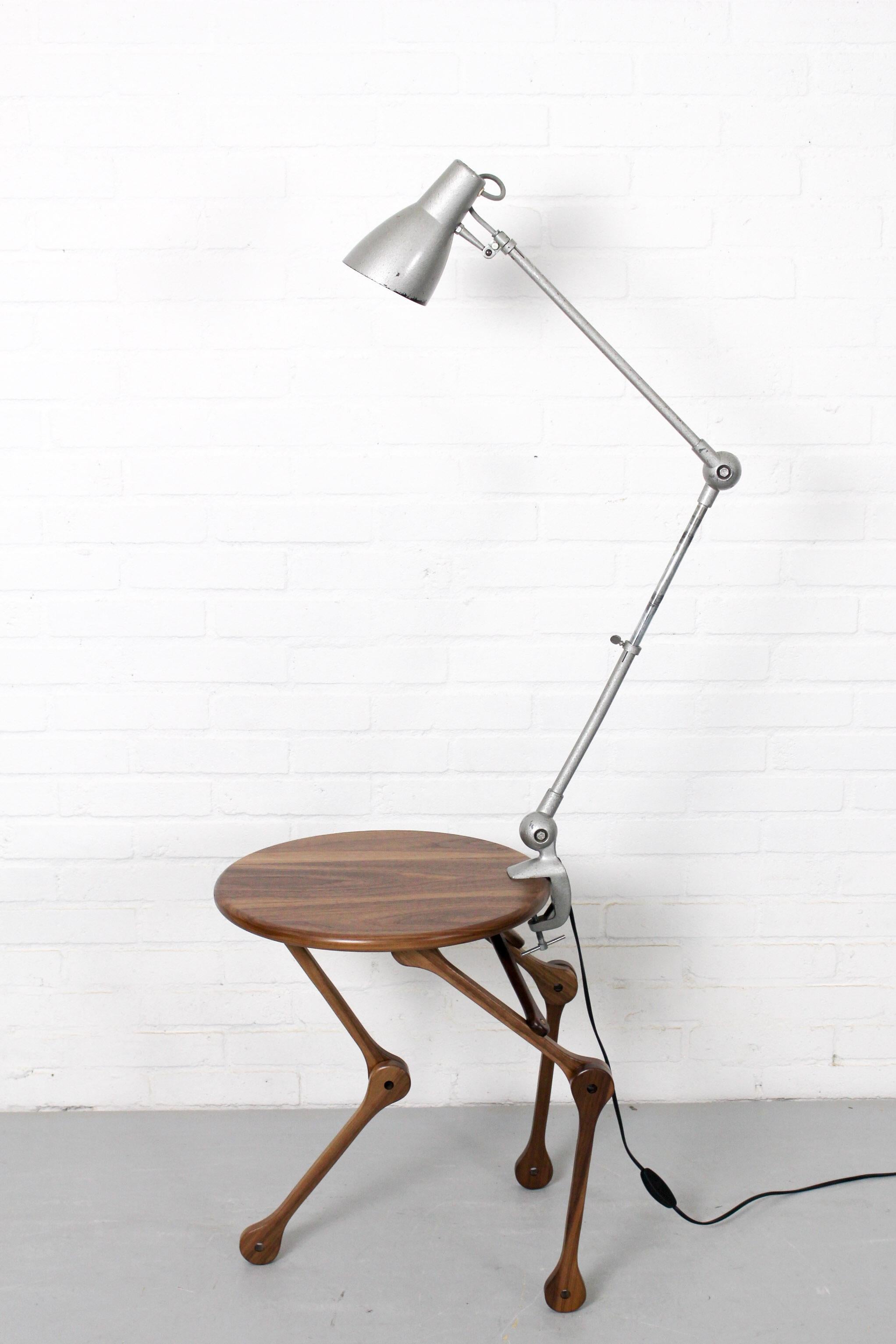 French Cool and Funky Industrial Robotic Style Table Lamp For Sale